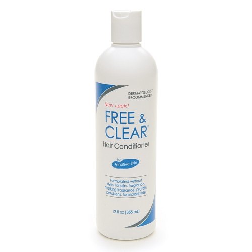 Free & Clear Hair Conditioner for Sensitive Skin 12 fl oz Pack of (2)