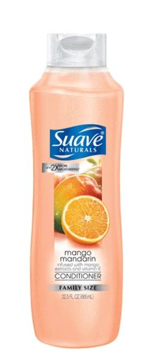 Suave Naturals Conditioner, Mango Mandarin, 22.5Ounce (Pack of 6)