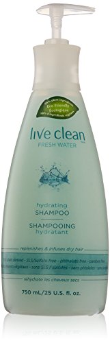 Live Clean Fresh Water Shampoo, 750-Milliliter