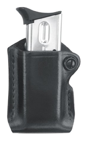 Gould & Goodrich B850-3 Gold Line Single Mag Case With Belt Loop (Black) Fits BERETTA 84, 9mm, .40 (all); COLT 9mm, .40, 10mm, .45 (all); H&K P2000, P2000SK, P30; KIMBER all except Polymer; SIG 9mm, .357, .40, .45 (all), 250 COMPACT 9MM, 40, .357; RUGER 9 mm, .40, .45 (all); SW M&P COMPACT 9MM, .357, .40, SW M&P 9MM, .40, .357, all except Sigma; SPRINGFIELD XD 3, XD 4, XD Tactical; TAURUS 24/7; WILSON SENTINEL ULTRA COMPACT, CQB COMPACT, STEALTH, TACTICAL, CQB, PROTECTOR, TACTICAL, ELITE.