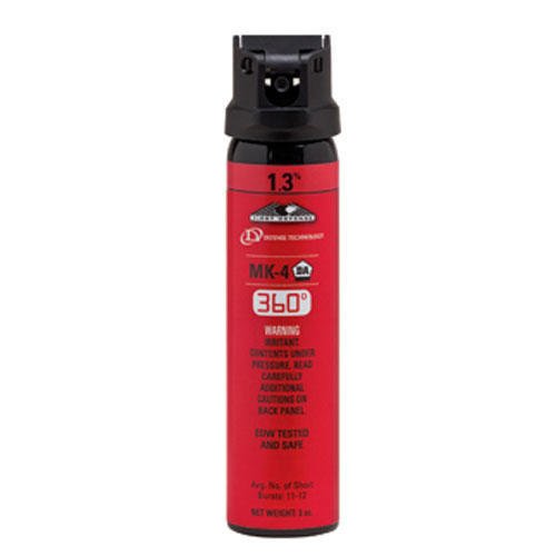 Defense Technology 56843 First Defense MK-4 Stream 360 1.3% Red Pepper Spray