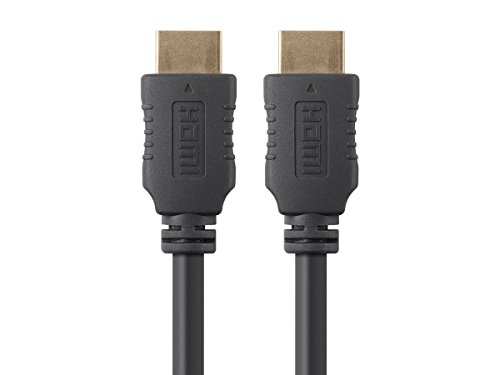 Monoprice 103872 1.5-Feet 28AWG High Speed HDMI Cable with Ferrite Cores, Black