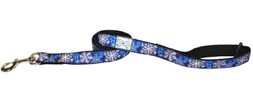 RC Pet Products Dog Leash, Let it Snow, 1-Inch by 6-Feet