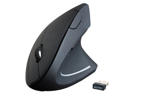SHARKK Wireless Ergonomic 2.4G Vertical 5 Button Mouse