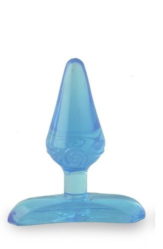 Eden 2.75 Perfect Size Beginner Anal Play Insert Butt Plug Kegel Exercise Body Safe Waterproof Sex Toy (Blue)