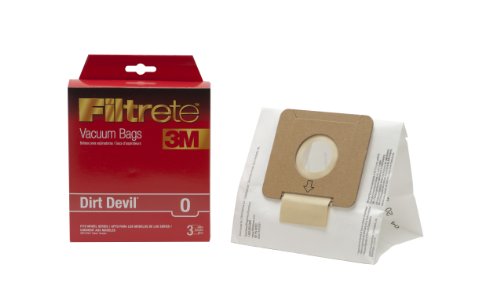 3M Filtrete Dirt Devil O Allergen Vacuum bag, 3 Pack