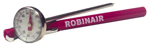 Robinair (10945) Dial Thermometer, 0° to +220°F