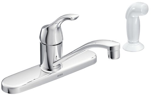 Moen CA87551 Adler Single Handle Faucet with Lever Handle and 9'' Spout, Chrome