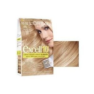 L'Oreal Excell10 Hair Colour - 10.02 Baby Blonde