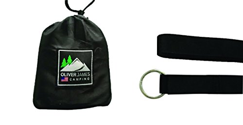 Hammock Tree Straps for Camping - Ultra Light heavy duty and extra long XL - 2 straps 300cm 3m - Durable and easily adjustable suspension strong set up with carry bag