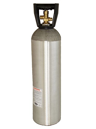 20 lb. Aluminum Co2 Tank Compressed Gas Air Cylinder for Keg Beer