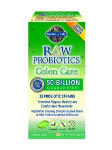 Garden of Life - Raw Probiotics Colon Care 33 Probiotic Strains - 30 Vegetarian Capsules