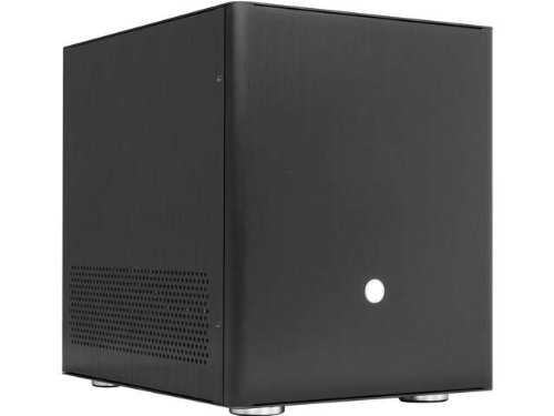 Rosewill Aluminum Alloy MicroATX Mini Tower Computer Case Cases Legacy V4-B Black