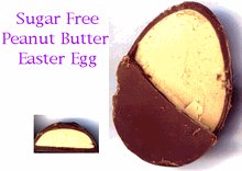 3 pack - Diabeticfriendly® Sugar Free Milk Chocolate Egg, Peanut Butter Filled, 1 oz.
