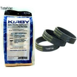Kirby NEW 9 Micron Vacuum Cleaner Bags G4 & G5 with belts