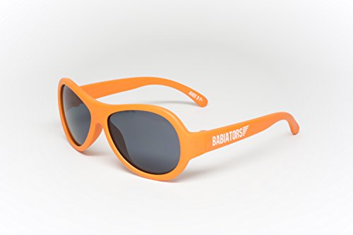 Babiators Aviator-Style Sunglasses, Omg! Orange, 3-7+ Years