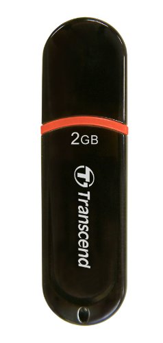 Transcend JetFlash V30 - 2 GB USB 2.0 Flash Drive TS2GJFV30 (Black)