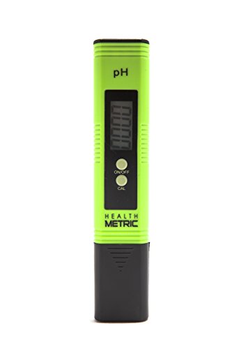 Health Metric Green Digital pH Meter / Tester - Suitable For Water, Food, Aquarium, Pool & Hydroponics