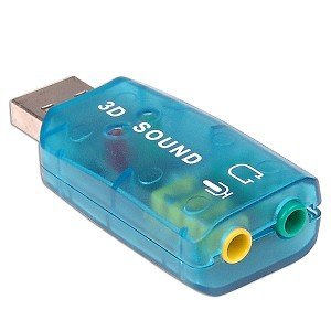 DTOL 1 Pack 5.1 External USB Audio Sound Card Adapter For PC Notebook