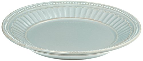 Lenox French Perle Everything Plate, Ice Blue