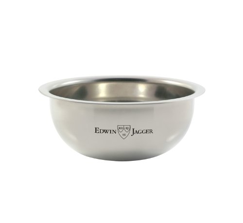 Edwin Jagger Rn6 Contemporary Chrome Plated Shaving Soap Bowl, Chrome