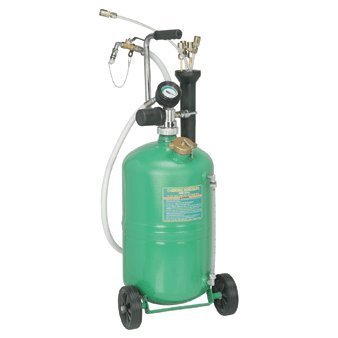 6.25 Gallon Pneumatic Oil Extractor with 5 Probes and Vacuum Gauge