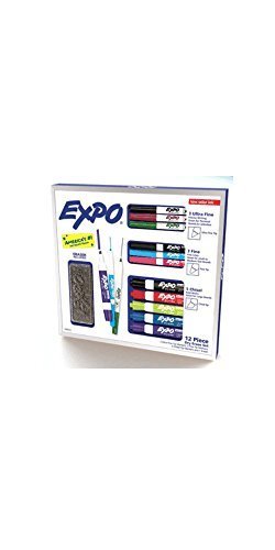 Expo 12 Piece Dry Erase Set