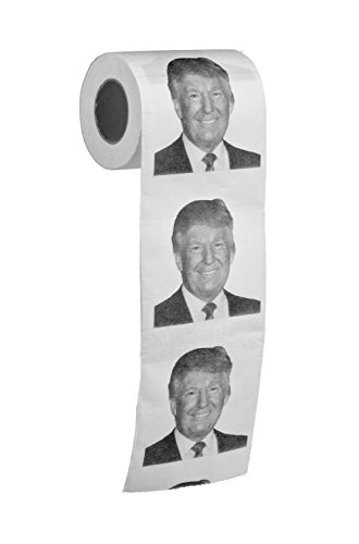 Donald Trump Toilet Paper - Novelty Funny Toilet Paper Gag Gift
