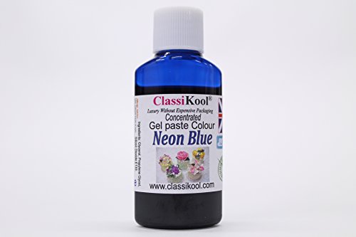 Classikool 30g Neon Blue Concentrated Gel Food Paste Colouring Colour