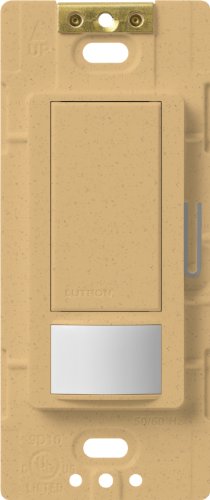 Lutron Maestro Motion Sensor switch, no neutral required, 250 Watts Single-Pole, MS-OPS2-GS, Goldstone