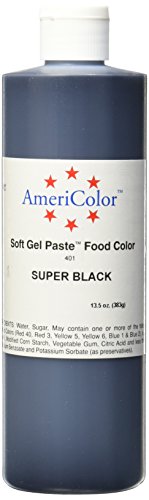 Americolor Food Color, 13.5-Ounce, Super Black