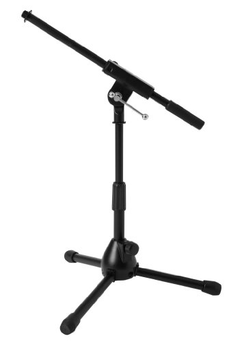 Ultimate Support JS-MCFB50 Low-Profile Mic Stand with Fixed-length Boom W/ Adjustable Height of 16 to 23