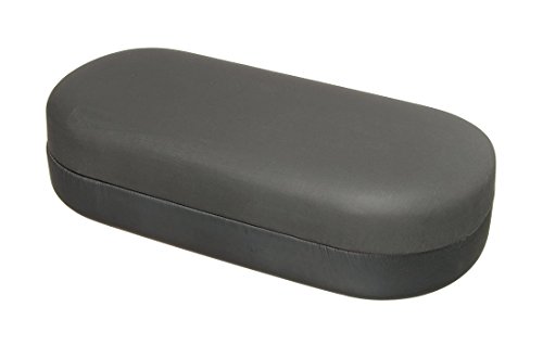 Smooth Style Eyeglass Case for Large to X-Large Frames (Black)