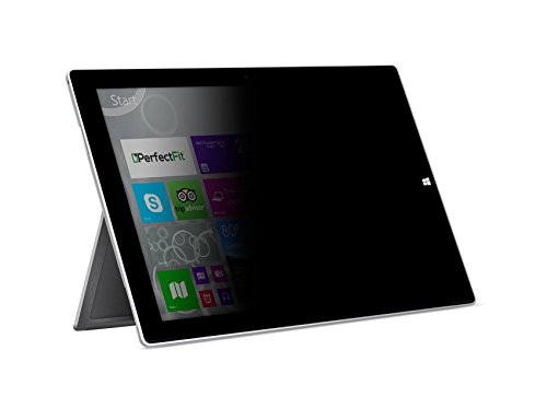 PerfectFit Privacy Tempered Glass Screen Protector for Microsoft Surface Pro 3 - PrivacyShield