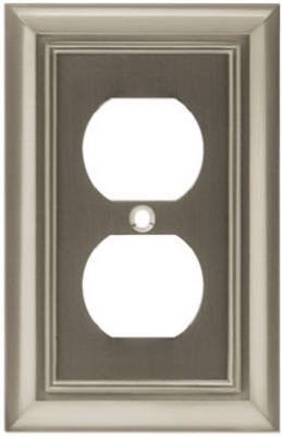 BRAINERD 64234 Architectural Single Duplex Wall Plate / Switch Plate / Cover