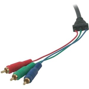 C2G / Cables To Go 29640 3ft Ultima  HD15 Male to RCA HDTV Component Video Breakout Cable
