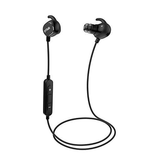 Otium® Bluetooth Headphones Wireless Stereo Runner Headsets Lightweight Sweatproof Earbuds In-ear Noise Cancelling Apt-X Sports Earphones Line Control Handsfree with Mic for Smartphones