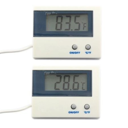 RioRand °c/°F digital Temp Thermometer Indoor With Waterproof Sensor -50°c~+80°c Aquarium Temperature Monitor