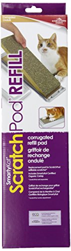 SmartyKat Scratch Pod Cat Scratcher Corrugated Refill Pad