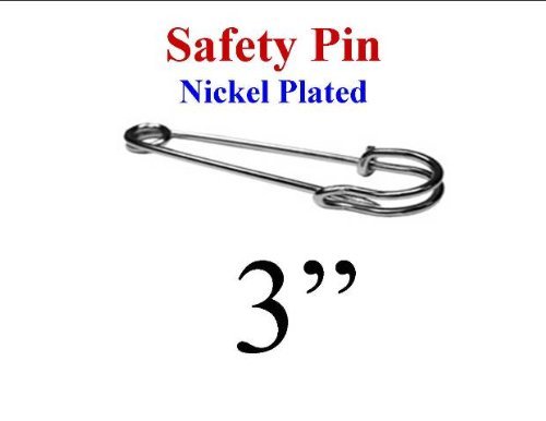 SE - Safety Pin Set - 3in., 12 Pc - SP53B