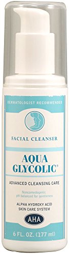 Aqua Glycolic Facial Cleanser, 6.0 OZ (2 Pack)