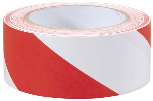 Draper 69010 33 m x 50 mm Red/White Hazard Tape
