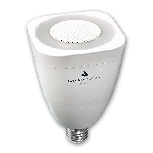 Awox Striim Light Wi-Fi LED Lamp with Integrated WLAN Speaker