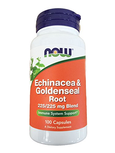 Now Foods Echinacea and Goldenseal Root 100 Capsules