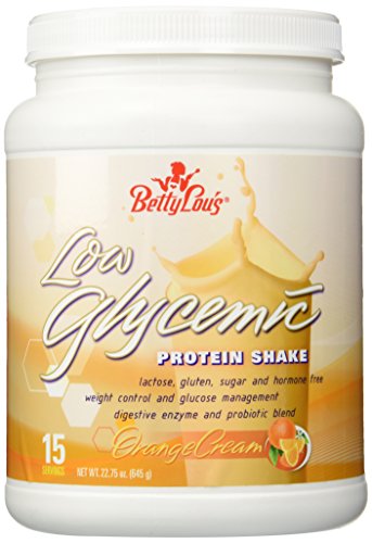 Betty Lou's Low Glycemic Designer Protein Shake Orange Cream -- 22.75 oz