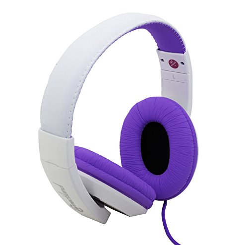 Syba CL-AUD63032 Circumaural Over-Ear Stereo Headphone, Purple