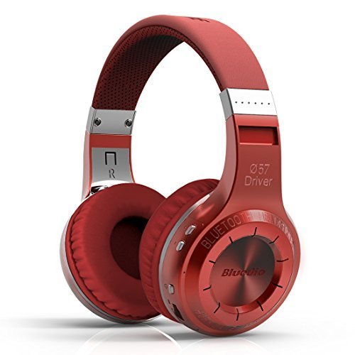 Bluedio HT (Shooting Brake) Wireless Bluetooth 4.1 Stereo Headphones (Red)