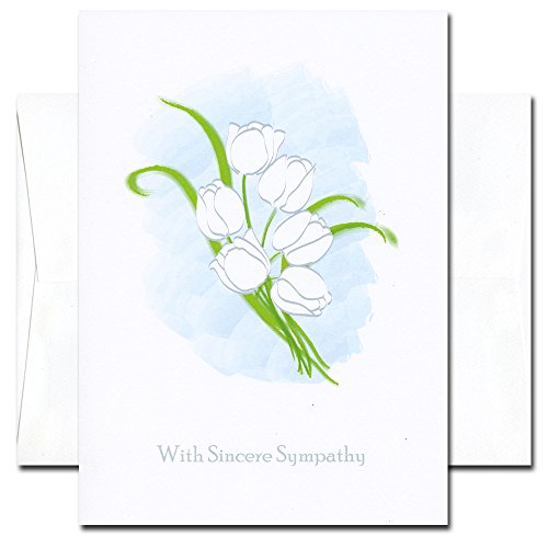 Sympathy Cards: Sincere - box of 10 cards & envelopes