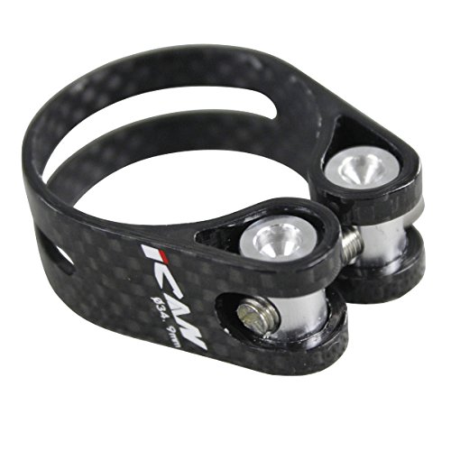 ICAN Carbon Fiber Seat Clamp 34.9mm/31.8mm for 31.6mm/27.2mm Seat Post 15mm Height