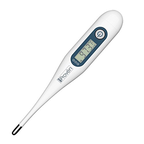 BABY Thermometer - 10-Second Reading with TINY TIP | Fever indication and alarm | Fever thermometer that is suitable for Child and Adult ? Rectal, Oral and Axillary use | iProvèn Digital Thermometer DT-R1221B 'The Little One'